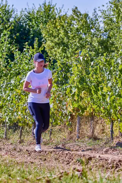 26 Eylül 2021: Romanya, Marcea, yarışma versiyonu no. Bir. Yerel bir spor, 12 km 'lik bir yarış. yarışmadan resimler.