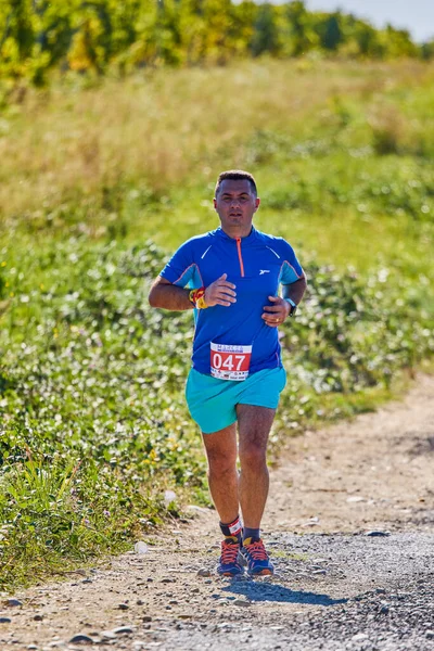 Septiembre 2021 Romania Marcea Running Competition Edición Uno Promover Deporte — Foto de Stock