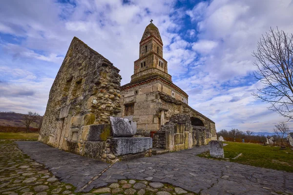 Stone Church Carpathian Mountains Romania — Fotografia de Stock