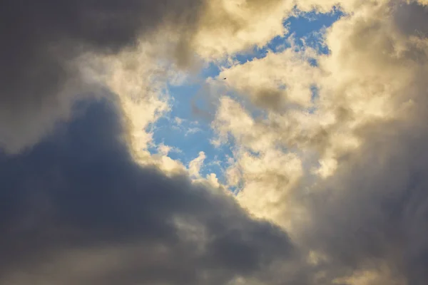 Background Clouds Sky Winter Day — Stock Photo, Image