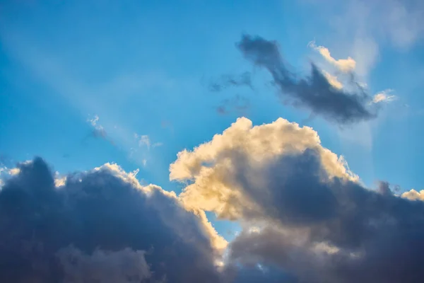 Background Clouds Sky Winter Day — Stock Photo, Image