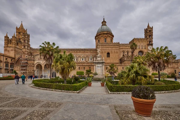 Palermo Sizilien Italien March 2022 Bilder Mit Sehenswürdigkeiten Der Stadt — Stockfoto