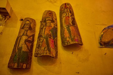 Siracusa, Ortigia-İtalya Mart-21-2022. Kentin turistik merkezli görüntüleri.