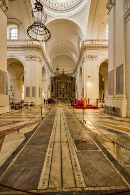 Katanya, Sicilya İtalya Mart-20-2022. Kentin turistik merkezli görüntüleri.