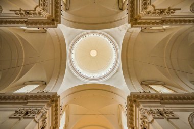 Katanya, Sicilya İtalya Mart-20-2022. Kentin turistik merkezli görüntüleri.