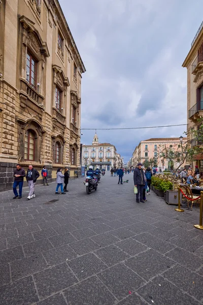 Catania Sicily Italy March 2022 Images Tourist Attractions City — Stock Photo, Image