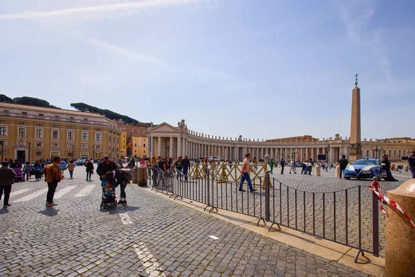 Vatikan Talya Nisan 2022 Bir Bahar Günü Corona Salgını Sırasında — Stok fotoğraf