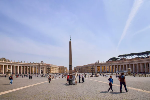Watykan Włochy Kwietnia 2022 Zdjęcia Watykanu Wiosenny Dzień Podczas Wirusa — Zdjęcie stockowe