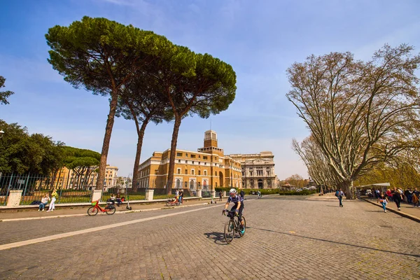 Roma Itália Março 2022 Imagens Com Edifícios Arquitetura Roma Dia — Fotografia de Stock