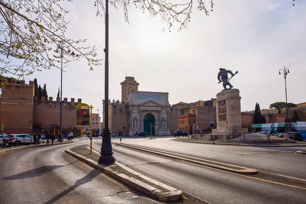 Roma Itália Março 2022 Imagens Com Edifícios Arquitetura Roma Dia — Fotografia de Stock