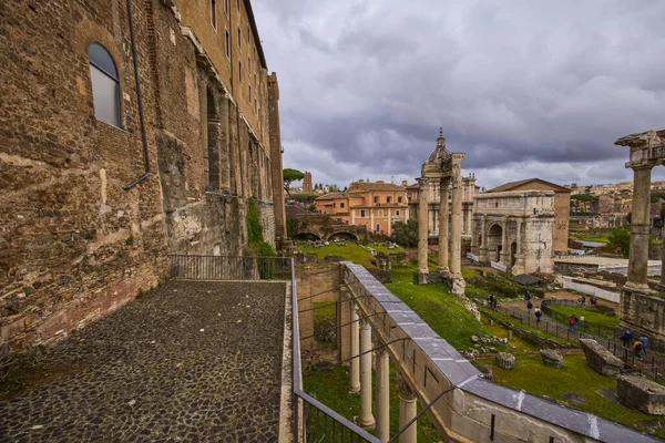 Roma Italia Marzo 2022 Imágenes Con Edificios Arquitectura Roma Día — Foto de Stock