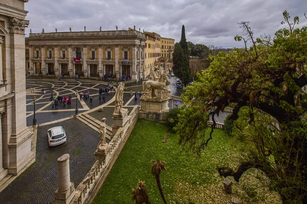 Rom Italien März 2022 Bilder Mit Gebäuden Und Architektur Rom — Stockfoto