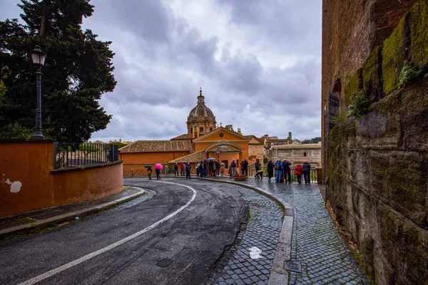 Rom Italien Mars 2022 Bilder Med Byggnader Och Arkitektur Rom — Stockfoto