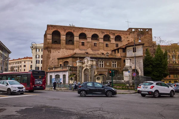 Roma Talya Mart 2022 Roma Bir Bahar Günü Binalar Mimari — Stok fotoğraf