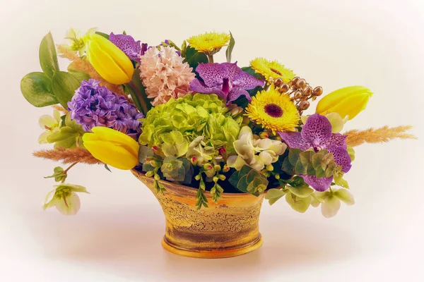 Fundo Flor Primavera Bela Cena Natureza Com Árvore Florescente Dia — Fotografia de Stock