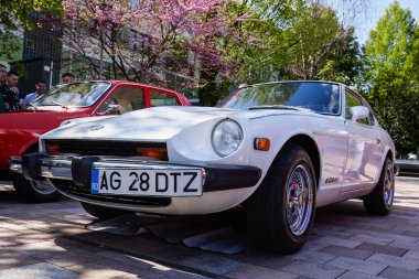 Pitesti, Romanya 1-2022. Eski arabalı sergiden resimler.