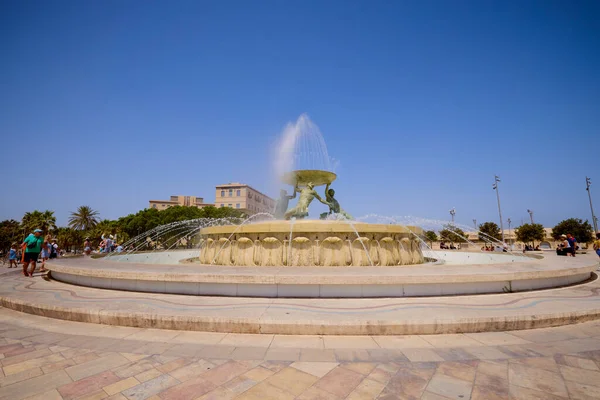 Valletta Malta July 2022 Pictures Various Tourist Attractions Valletta Capital — Zdjęcie stockowe