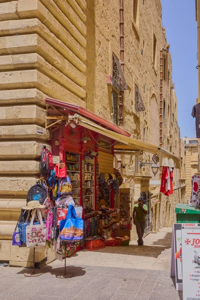 Valletta Malta Julio 2022 Fotos Con Varias Atracciones Turísticas Valeta — Foto de Stock