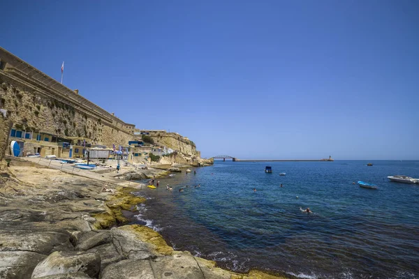 Valletta Malta Julio 2022 Fotos Con Varias Atracciones Turísticas Valeta —  Fotos de Stock