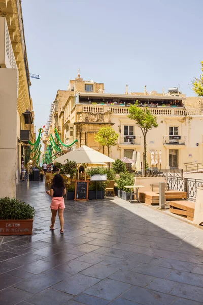 Valletta Malta July 2022 Pictures Various Tourist Attractions Valletta Capital — Foto de Stock