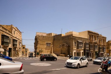 Gozo Adası, Malta 7 Temmuz 2022. Malta 'nın Gozo adasındaki çeşitli turistik yerlerin görüntüleri.