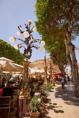Island of Gozo, Malta July 7, 2022. Images of various tourist attractions on the island of Gozo, Malta.