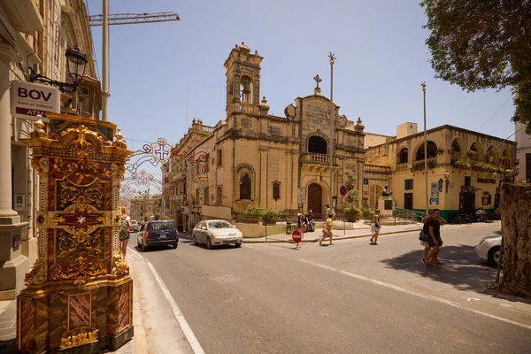 Island Gozo Malta July 2022 Images Various Tourist Attractions Island — 图库照片