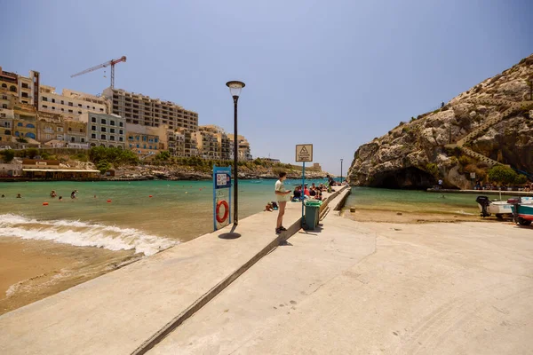 Island Gozo Malta July 2022 Images Various Tourist Attractions Island — Foto de Stock