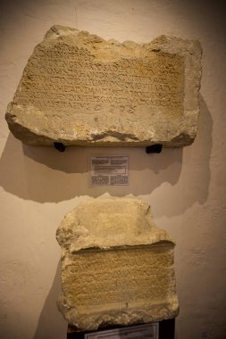 Gozo Adası, Malta 7 Temmuz 2022. Katedral Müzesi 'nin içinden görüntüler, Gozo Adası, Malta.