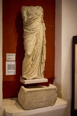 Island of Gozo, Malta July 7, 2022. Images from inside the Cathedral Museum, Island of Gozo, Malta.
