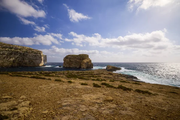 Beautiful Landscape Rocky Sea Shore —  Fotos de Stock