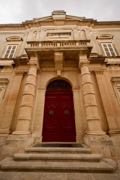 Mdina Juli 2022 Afbeeldingen Uit Mdina Oude Hoofdstad Van Staat — Stockfoto