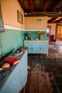 Popeye Village, Malta - July 9, 2022: Images of Popeye Village. Popeye Village is one of the most popular tourist attractions in Malta.