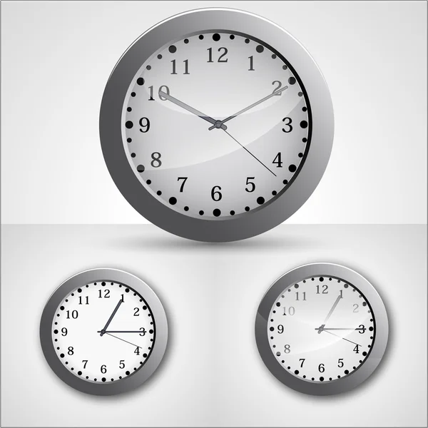 Vecteurs d'horloge — Image vectorielle