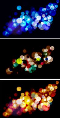 abstract backgrounds vektörler ışıklar