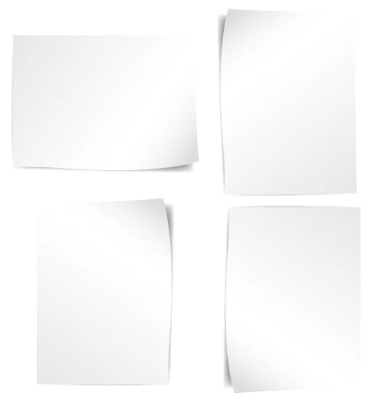 Banners en blanco brillante Vectores — Vector de stock