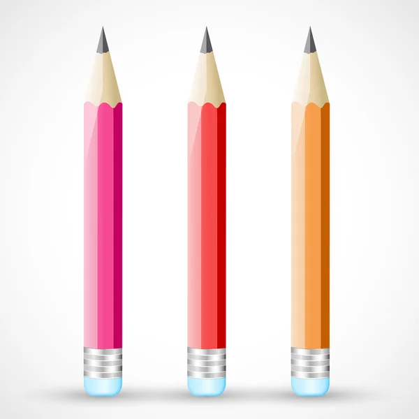 Crayons Vecteurs — Image vectorielle