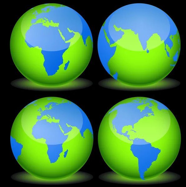 Earth simgeler vektör