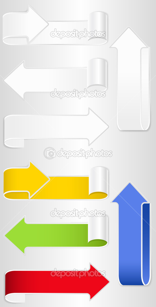 Arrows Vector Banners