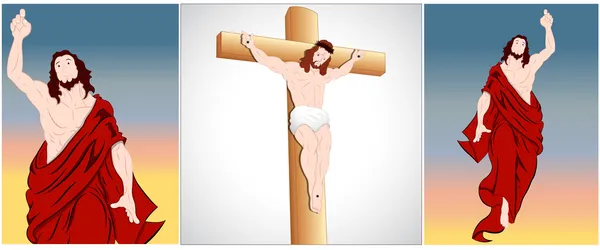 Jesucristo Vectores — Vector de stock