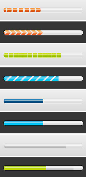 Vector Preloaders Bars