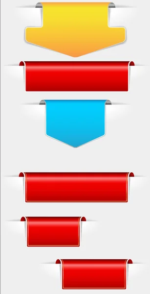 Vectores de diseño de banner — Archivo Imágenes Vectoriales