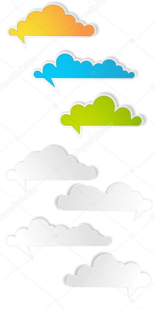 Clouds Vectors