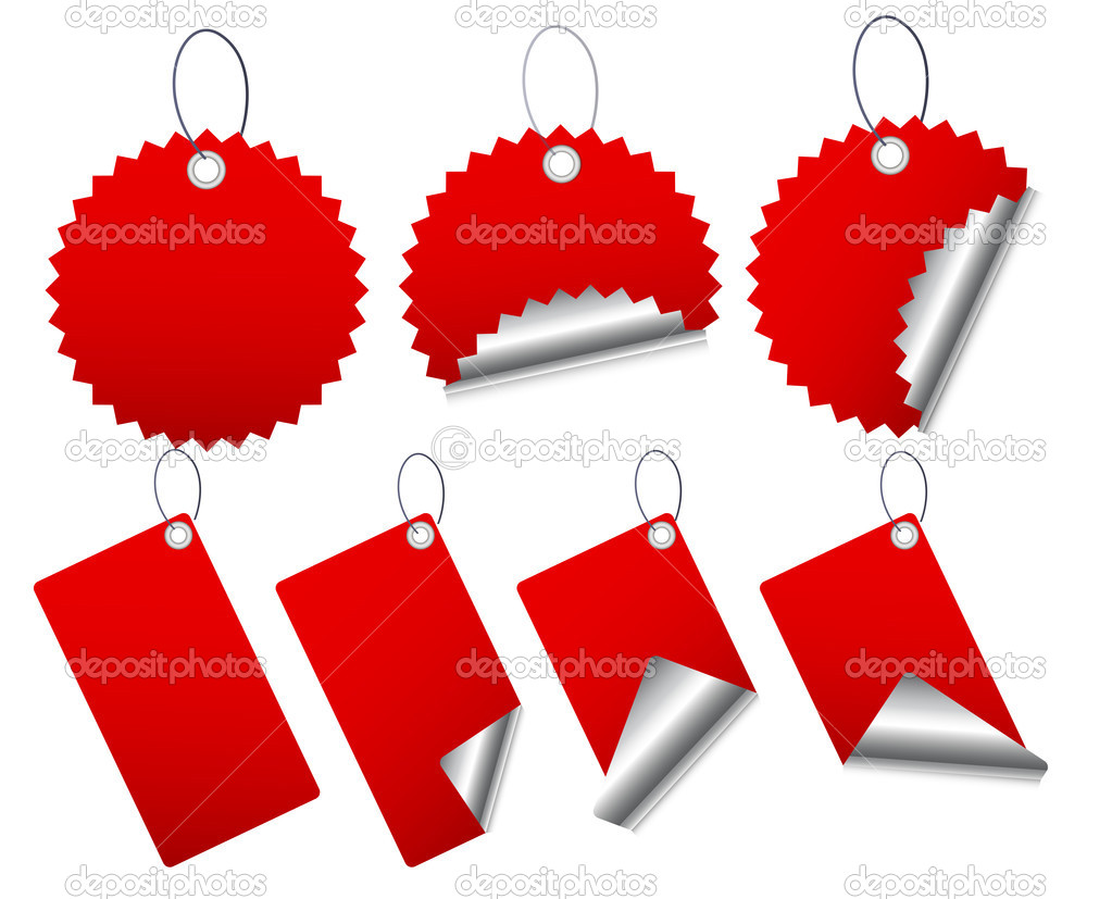 Tags And Labels Vectors Stock Vector C Baavli 12884333