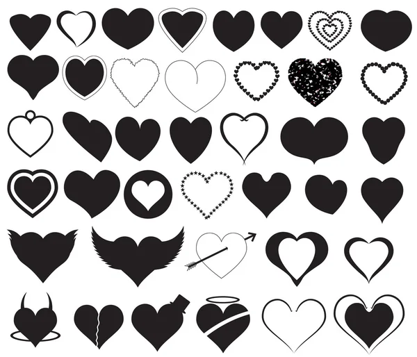 free heart vector clipart