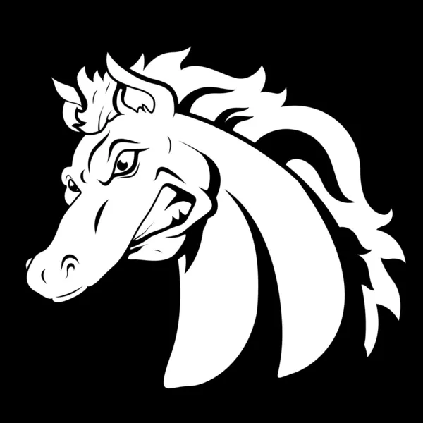 Horse Vector Tattoo — Vector de stoc