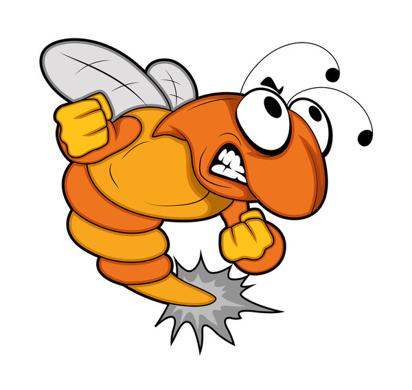 Bee Mascot Vector