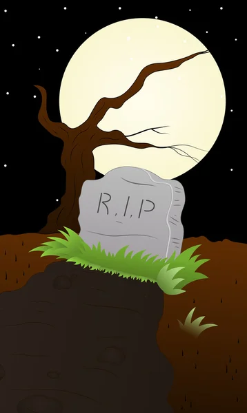 Grave, RIP Hand Drawn Halloween Illustration 12589327 PNG