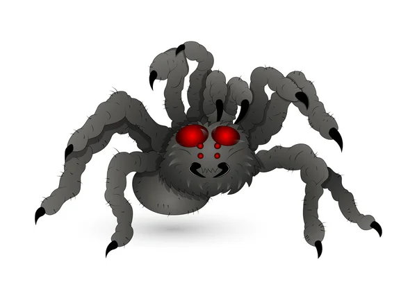 Evil Spider — Stock Vector