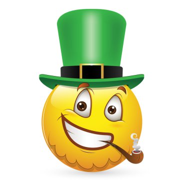 Smiley ifadeleri vektör - sam Amca'nın karşı karşıya.